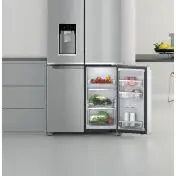 Whirlpool WQ9I MO1L frigorifero side-by-side Libera installazione 592 L F Acciaio inossidabile