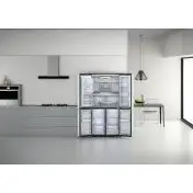 Whirlpool WQ9I MO1L frigorifero side-by-side Libera installazione 592 L F Acciaio inossidabile