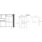 Whirlpool WQ9I MO1L frigorifero side-by-side Libera installazione 592 L F Acciaio inossidabile