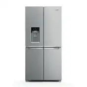 Whirlpool WQ9I MO1L frigorifero side-by-side Libera installazione 592 L F Acciaio inossidabile
