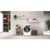 Hoover H-WASH&DRY 500 HDE 5106AMBS/1-S lavasciuga Libera installazione Caricamento frontale Bianco D