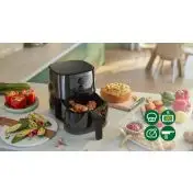 Philips Essential Friggitrice ad aria HD9200/90 da 4,1L e 0,8 kg con tecnologia Rapid Air