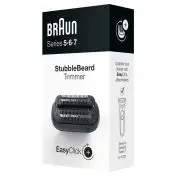 Braun EasyClick Accessorio Rifinitore Effetto Barba Incolta Per Rasoio Elettrico Series 5, 6 E 7 (Nuova Generazione)