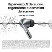 Samsung Galaxy Buds3 Pro Auricolari in-ear True Wireless Cuffie ergonomiche con luce LED Cancellazione attiva del rumore