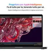 Apple MacBook Pro 16": Chip M4 Max con cpu 14 core e gpu 32 core, 1TB SSD - Argento