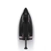 Rowenta DW4345 Express Steam, Ferro da Stiro a Vapore, Piastra in Acciaio Inox con Tecnologia Microsteam, Sistema Anticalcare Integrato, Colpo vapore 200 g/min, Potenza 2600 Watt, Nero e Ros