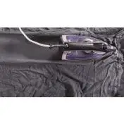 Rowenta DW4345 Express Steam, Ferro da Stiro a Vapore, Piastra in Acciaio Inox con Tecnologia Microsteam, Sistema Anticalcare Integrato, Colpo vapore 200 g/min, Potenza 2600 Watt, Nero e Ros