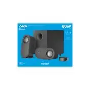 Logitech Z407 Bluetooth computer speakers with subwoofer 40 W Antracite 2.1 canali
