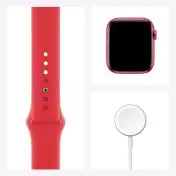 Apple Watch Serie 6 GPS + Cellular, 44mm in alluminio PRODUCT(RED) con cinturino Sport PRODUCT(RED)