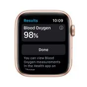 Apple Watch Serie 6 GPS + Cellular, 44mm in alluminio oro con cinturino Sport Rosa sabbia