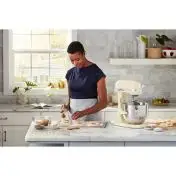 KitchenAid Impastatrice Planetaria Con Ciotola Sol­le­va­bi­le 6,6 L 5KSM70SHXEAC Crema