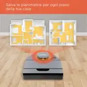 Neato Robotics D10 Aspirapolvere Robot capacità del contenitore raccogli polvere 0,7 L Argento