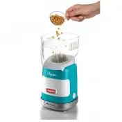 Ariete Pop Corn Party Time macchina per popcorn Blu, Trasparente 1100 W