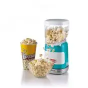 Ariete Pop Corn Party Time macchina per popcorn Blu, Trasparente 1100 W