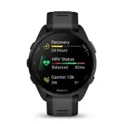 Garmin Forerunner 165 3,05 cm (1.2") AMOLED Digitale 390 x 390 Pixel Touch screen Nero GPS (satellitare)