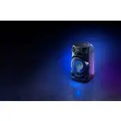 Sony MHC-V13 - Altoparlante Bluetooth All in One con JET BASS BOOSTER, Effetti Luminosi, Lettore CD, USB, Nero
