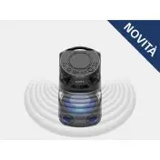 Sony MHC-V13 - Altoparlante Bluetooth All in One con JET BASS BOOSTER, Effetti Luminosi, Lettore CD, USB, Nero