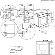 AEG BSE882220M Forno a Incasso 70 L 3000 W A+ Acciaio inossidabile