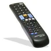 G.B.S. Elettronica MadeForYou 2:1 Serie 7001 Black telecomando Bluetooth DTT, DVD/Blu-ray, SAT, TV, VCR Pulsanti