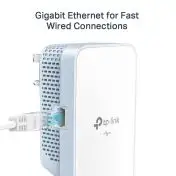 TP-LINK TL-WPA7517 KIT adattatore di rete PowerLine 1000 Mbit/s Collegamento ethernet LAN Wi-Fi Bianco