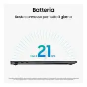 Samsung Galaxy Book5 Pro Intel Core Ultra 7 256V Computer portatile 35,6 cm (14") Touch screen WQXGA+ 16 GB LPDDR5x-SDRAM 512 GB SSD Wi-Fi 7 (802.11be) Windows 11 Home Grigio