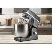G3 Ferrari Pastaio 10&Lode Sbattitore con base 1500 W Grigio, Acciaio inossidabile