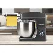 G3 Ferrari Pastaio 10&Lode Sbattitore con base 1500 W Grigio, Acciaio inossidabile