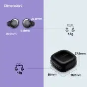 Samsung Cuffie Auricolari Wireless Galaxy Buds Pro Phantom Black