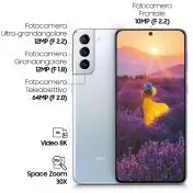 Samsung Galaxy S21+ 5G 128 GB Display 6.7" Dynamic AMOLED 2X Phantom Silver