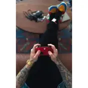 Microsoft Pulse Red Rosso Bluetooth/USB Gamepad Analogico/Digitale Xbox, Xbox One, Xbox Series S, Xbox Series X