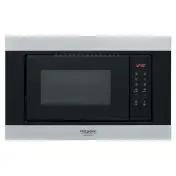 Hotpoint MF20S IX HA Microonde a Incasso 20 L 800 W Acciaio inossidabile
