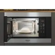 Hotpoint MF20S IX HA Microonde a Incasso 20 L 800 W Acciaio inossidabile