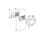 Hotpoint MF20S IX HA Microonde a Incasso 20 L 800 W Acciaio inossidabile