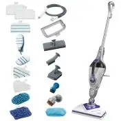 Black & Decker BHSM1615DSM Pulitore a vapore Pulitore a vapore verticale 0,5 L 1600 W Porpora, Bianco