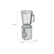 Imetec Frulla&Gusta 0,8 L Frullatore da tavolo 500 W Verde, Trasparente, Bianco