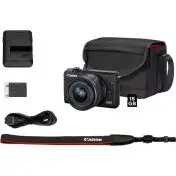 Canon EOS M200 BK M15-45 S+SB130+16GB EU MILC 24,1 MP CMOS 6000 x 4000 Pixel Nero