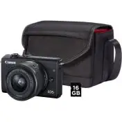 Canon EOS M200 BK M15-45 S+SB130+16GB EU MILC 24,1 MP CMOS 6000 x 4000 Pixel Nero