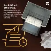 HP LaserJet Stampante M209dw, Bianco e nero, Stampante per Abitazioni e piccoli uffici, Stampa, Stampa fronte/retro, dimensioni compatte, risparmio energetico, Wi-Fi dual band