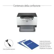 HP LaserJet Stampante M209dw, Bianco e nero, Stampante per Abitazioni e piccoli uffici, Stampa, Stampa fronte/retro, dimensioni compatte, risparmio energetico, Wi-Fi dual band