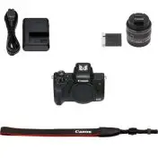 Canon EOS M50 Mark II + M15-45 S EU26 MILC 24,1 MP CMOS 6000 x 4000 Pixel Nero