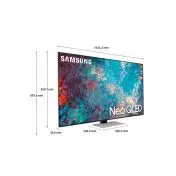 Samsung TV Neo QLED 4K 65” QE65QN85A Smart TV Wi-Fi Eclipse Silver 2021