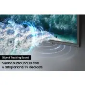 Samsung Series 8 TV QLED 4K 50” QE50Q80A Smart TV Wi-Fi Carbon Silver 2021