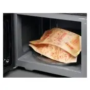 AEG MFB295DB Superficie piana Microonde combinato 900 W Acciaio