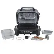 Ninja Barbecue elettrico e Affumicatore Woodfire Pro Connect XL OG901EU