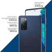 Samsung Galaxy S20 FE 4G, Processore Snapdragon 865, Display 6.5" Super AMOLED, 3 fotocamere posteriori, 128 GB Espandibili, RAM 6GB, Batteria 4.500mAh, Hybrid SIM, Cloud Navy