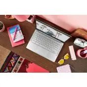 HP Chromebook 14a-na0044nl 35,6 cm (14") Full HD Intel® Celeron® 4 GB LPDDR4-SDRAM 64 GB eMMC Wi-Fi 5 (802.11ac) Chrome OS Grigio, Argento