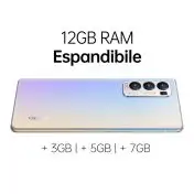 OPPO Find X3 Neo Smartphone 5G, Qualcomm865, Display 6.55''FHD+AMOLED, 4 Fotocamere 50MP, RAM 12GB ESPANDIBILE FINO A 19GB+ROM 256GB, 4500mAh, WiFi 6, Dual Sim, [Versione Italiana], Colore G