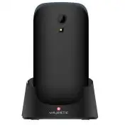 New Majestic TLF-Sileno 52 Flip 7,11 cm (2.8") 93,6 g Nero Telefono per anziani