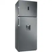 Whirlpool WT70E 831 X AQUA frigorifero con congelatore Libera installazione 419 L F Acciaio inossidabile