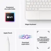 Apple iPad Pro 11" con Chip M1 (terza gen.) Wi-Fi + Cellular 128GB - Grigio siderale